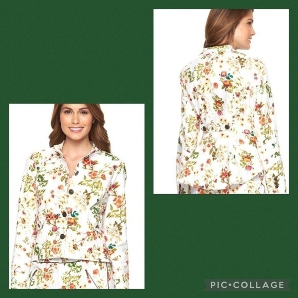 Disney Alice Through The Looking Glass Fitted Spring Button Up Tailored Jacket M